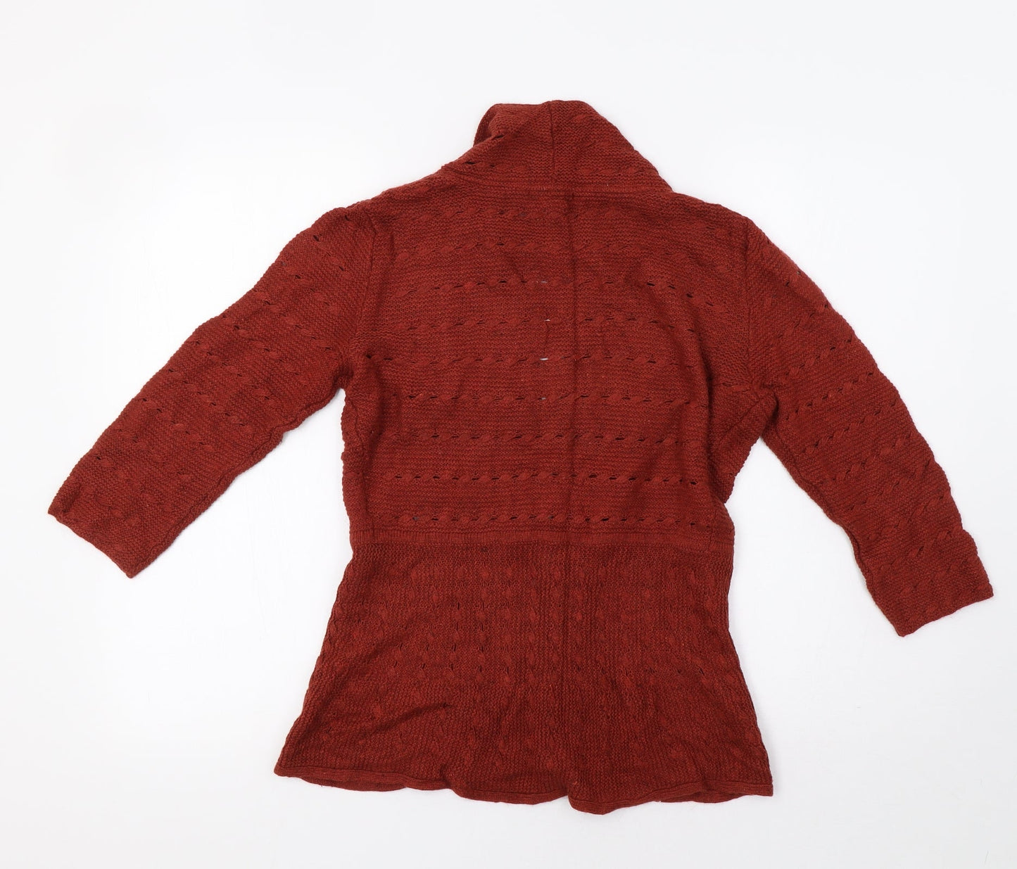 H&M Womens Brown   Cardigan Jumper Size S