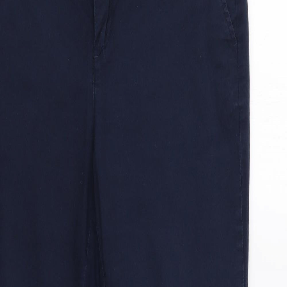 Kelso Womens Blue   Chino Trousers Size 10 L29 in
