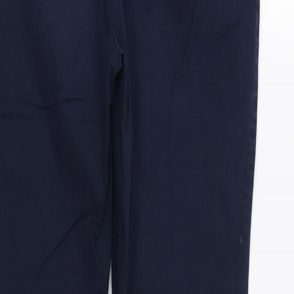 Kelso Womens Blue   Chino Trousers Size 10 L29 in