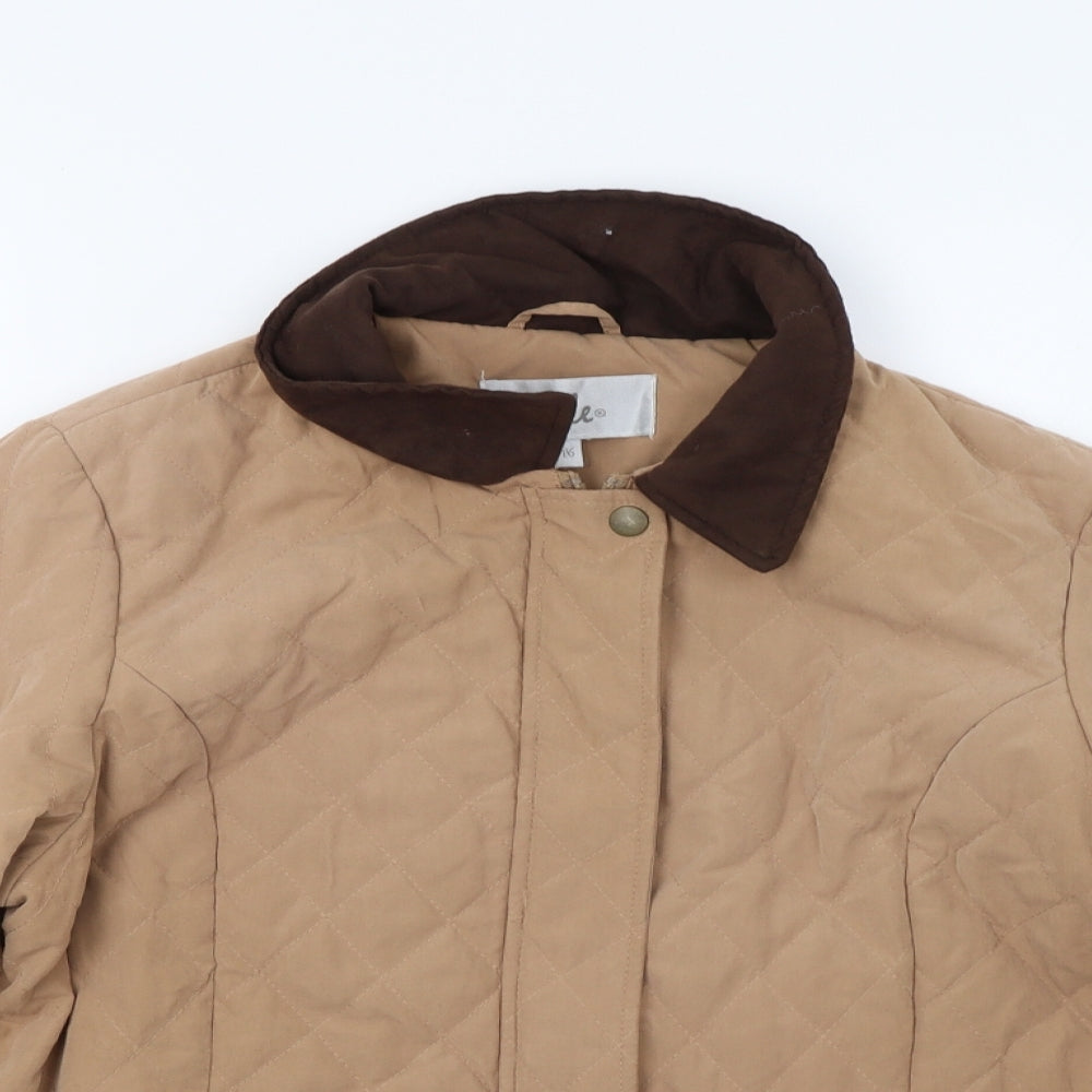 Isle Womens Brown   Anorak Jacket Size 16