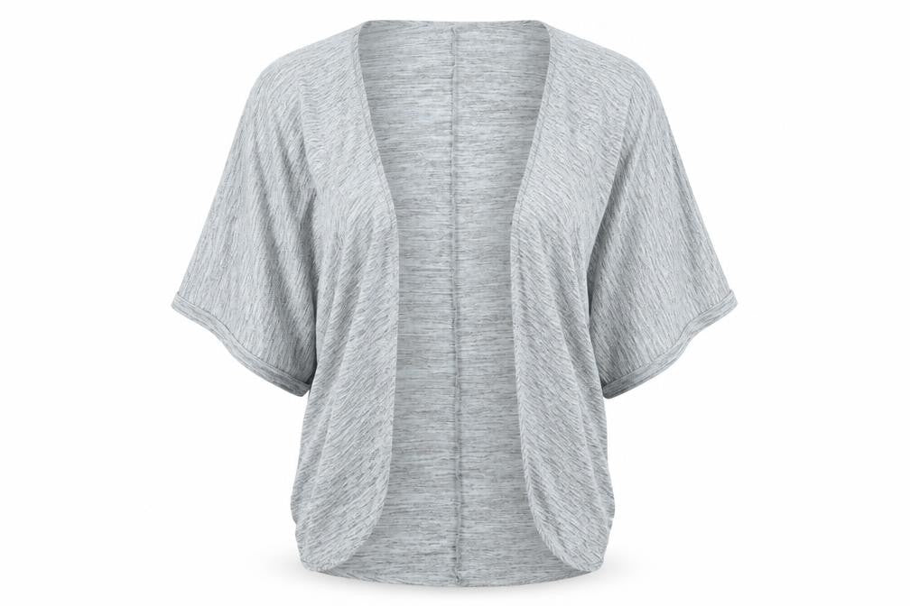 matlaan Womens Grey   Shrug Jumper Size M  - long shrug