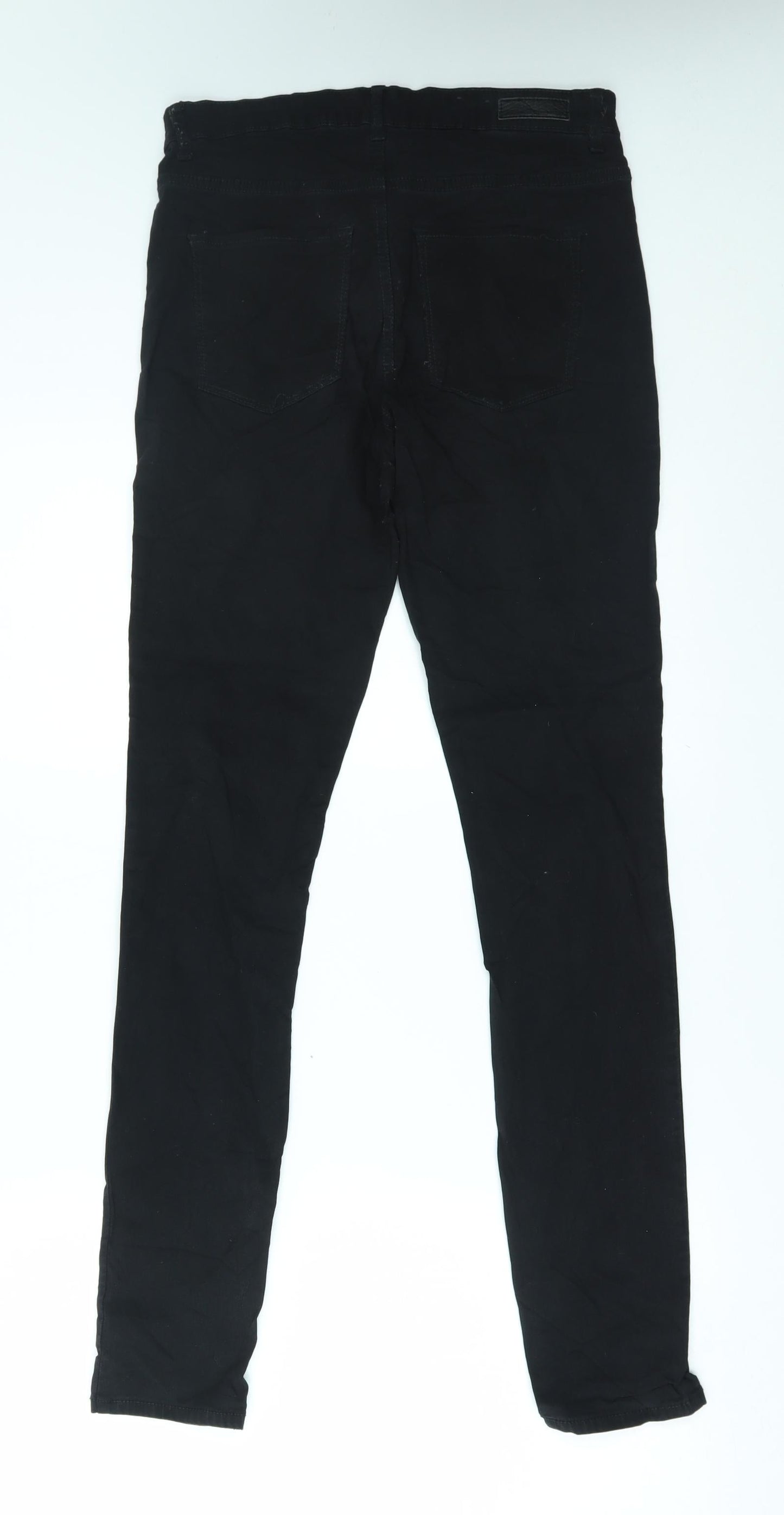 Pieces Womens Black   Jegging Jeans Size XL L28 in