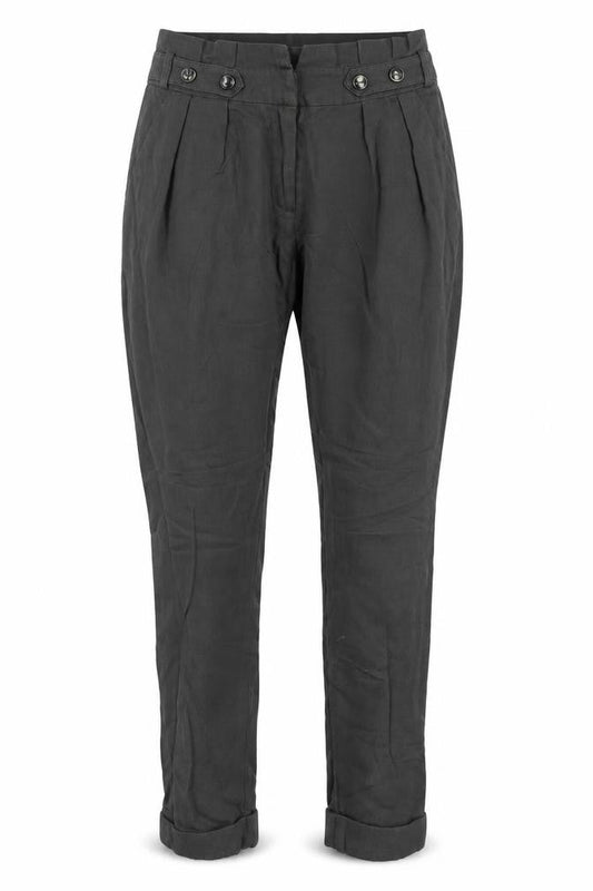 Topshop Womens Grey   Trousers  Size 8 L24 in