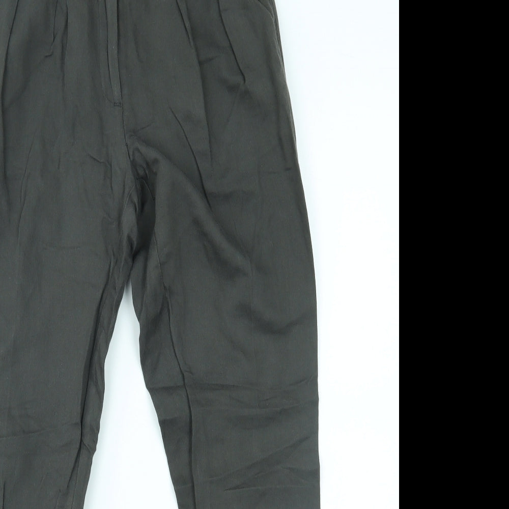Topshop Womens Grey   Trousers  Size 8 L24 in