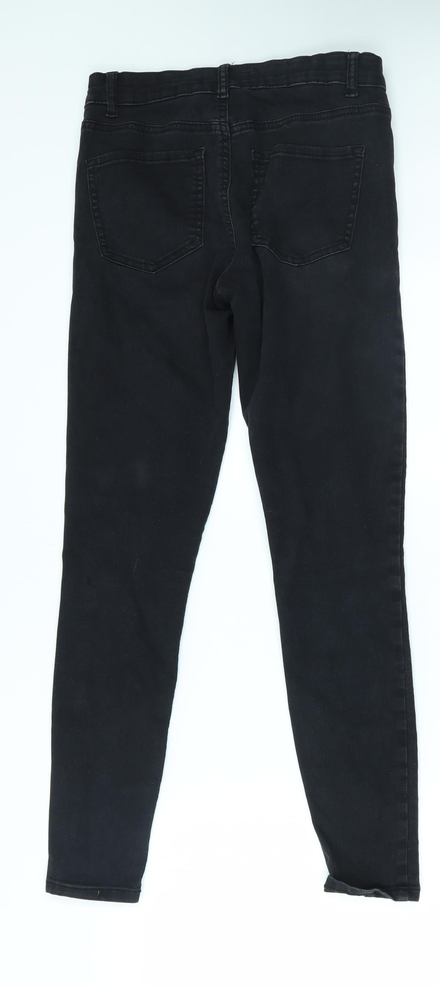 denim co Womens Black   Skinny Jeans Size 10 L27 in