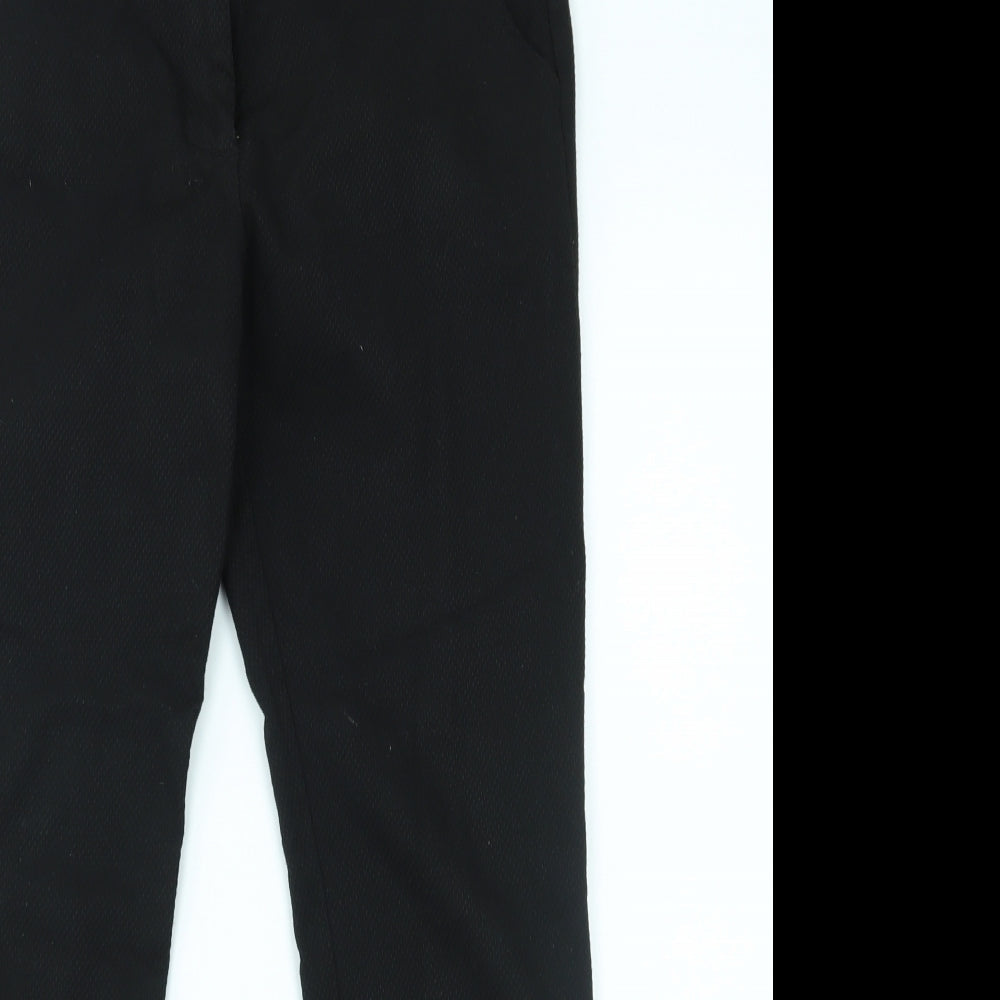 Preworn Womens Black   Trousers  Size 36 in L25 in