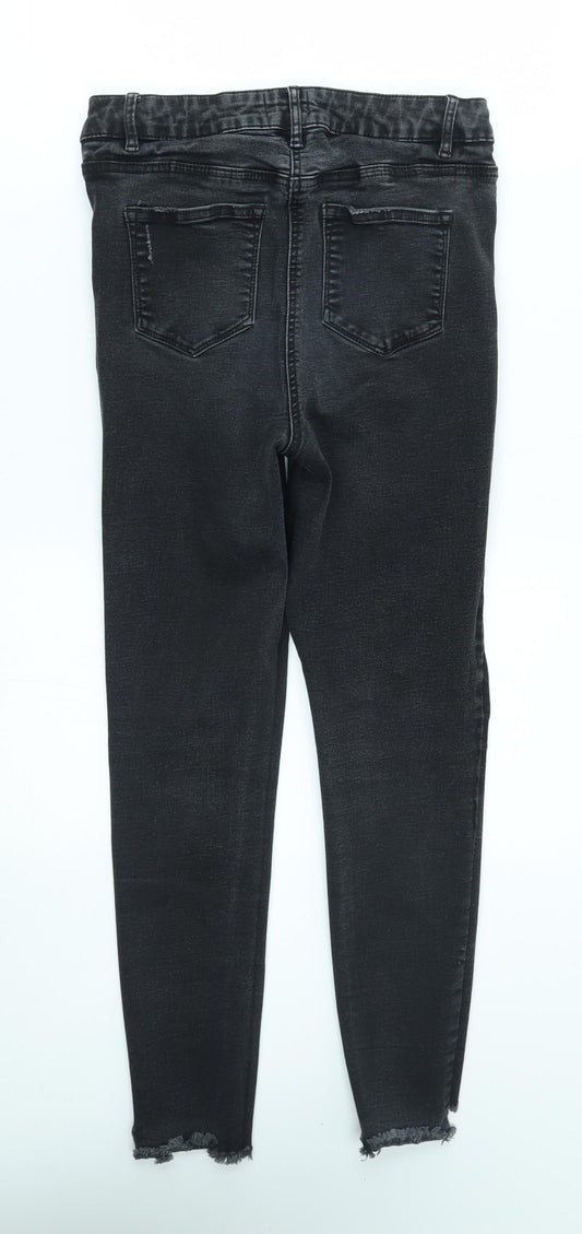 Papaya Womens Black   Skinny Jeans Size 12 L26 in
