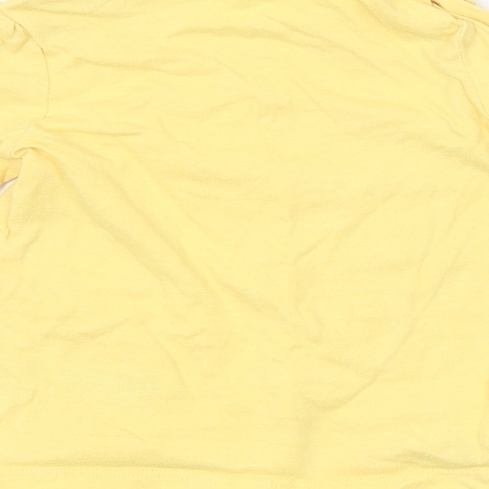 Disney Baby Baby Yellow   Basic T-Shirt Size 6-9 Months