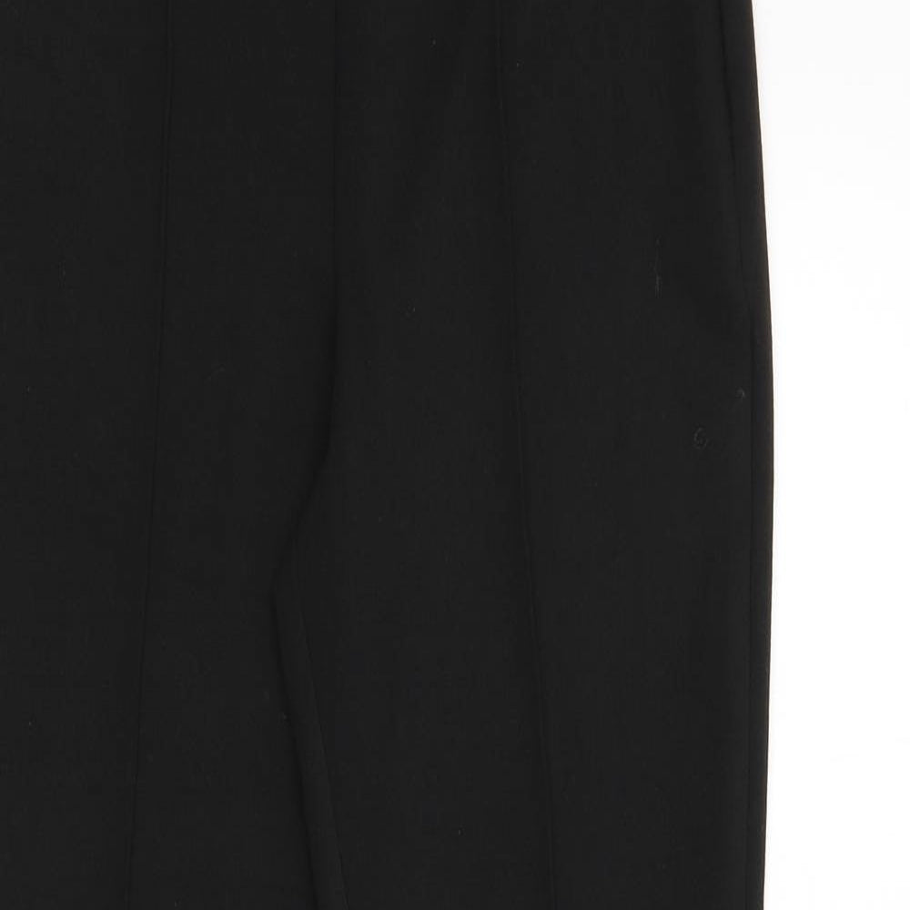 ASOS Womens Black   Trousers  Size 10 L31 in