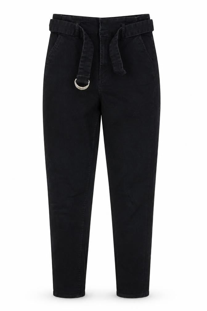 H&M Womens Blue   Chino Trousers Size 10 L27 in