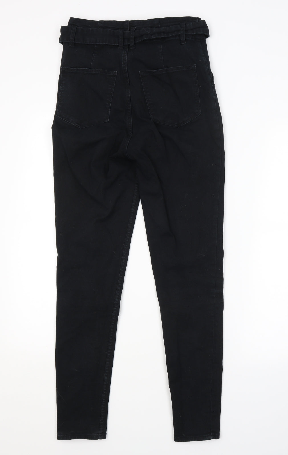 H&M Womens Blue   Chino Trousers Size 10 L27 in