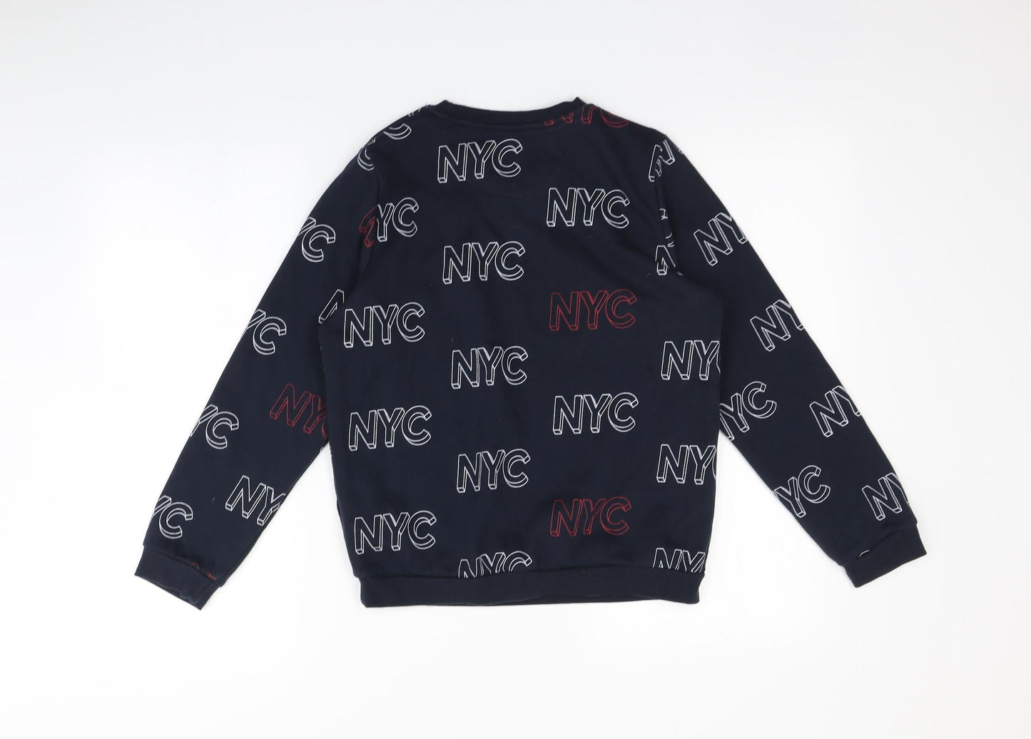 Primark Girls Blue   Pullover Sweatshirt Size 11-12 Years  - NYC