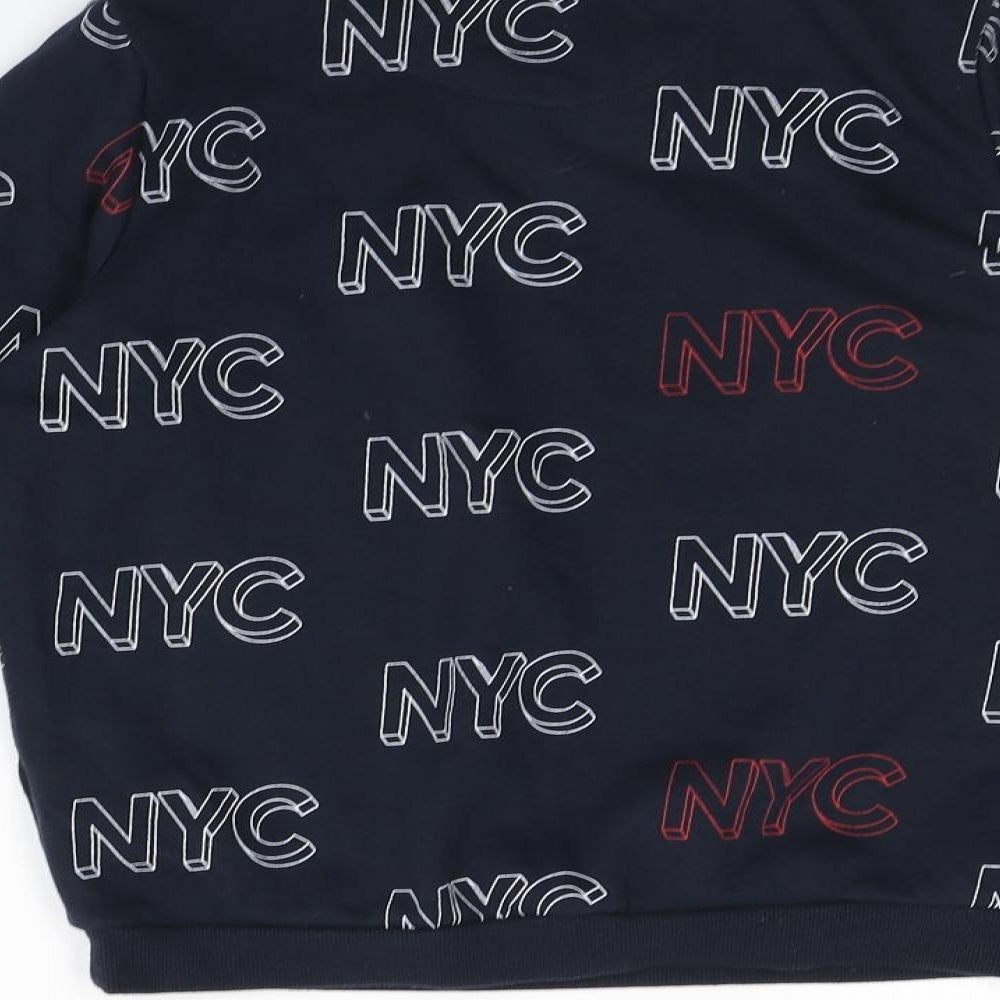 Primark Girls Blue   Pullover Sweatshirt Size 11-12 Years  - NYC