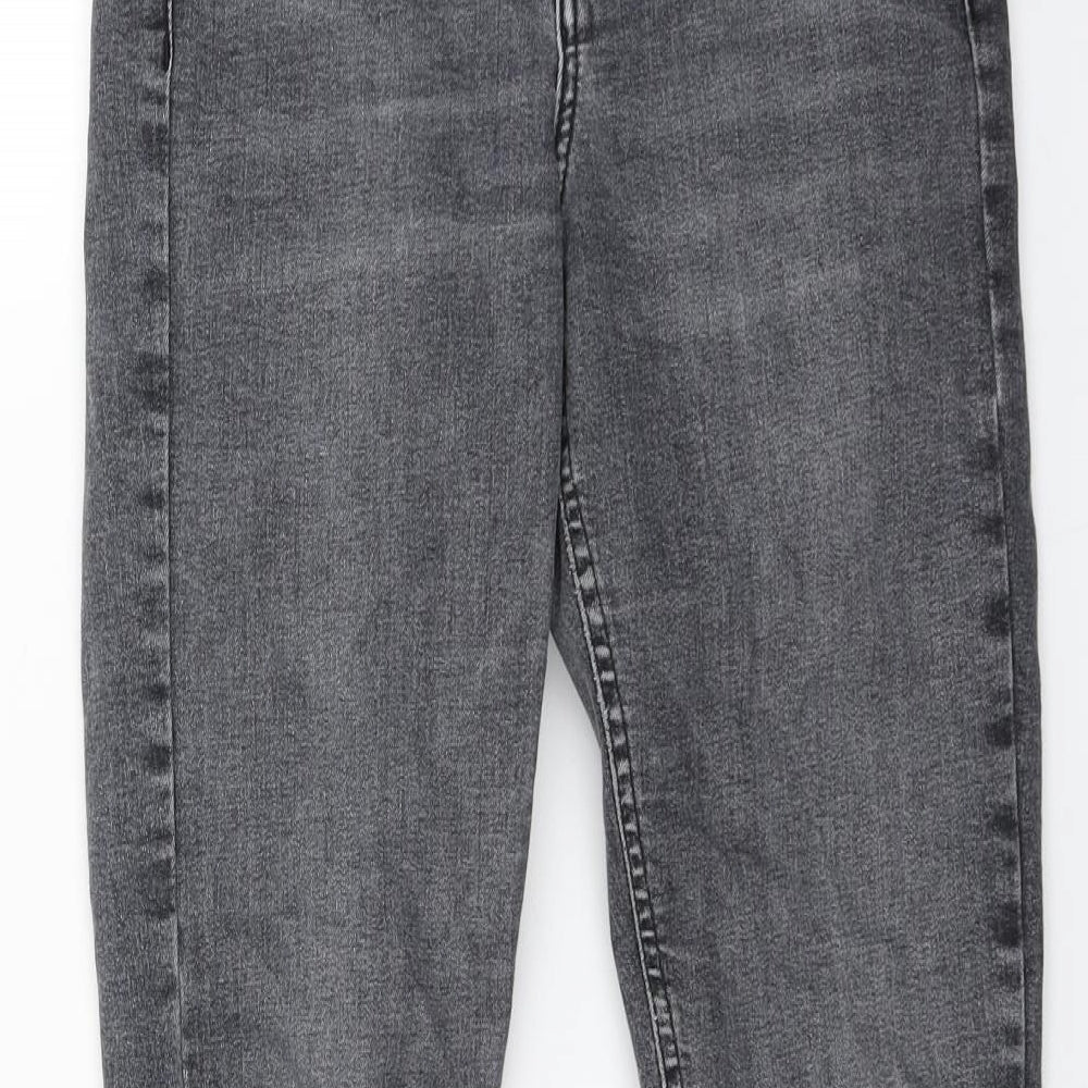 Preworn Womens Grey   Skinny Jeans Size 28 in L30 in