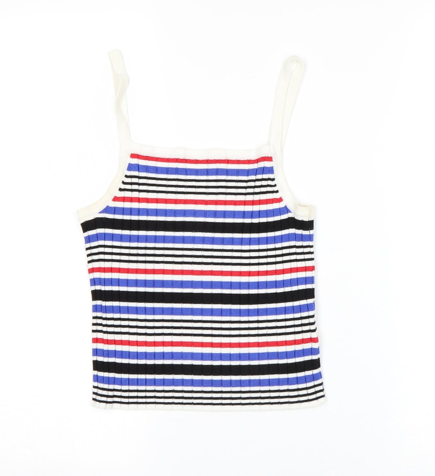H&M Womens Multicoloured Striped  Basic Tank Size S