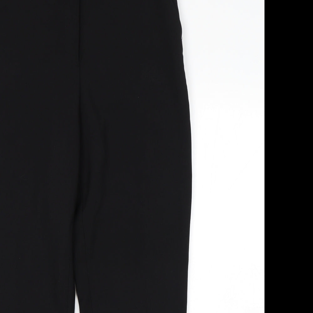 Preworn Womens Black   Trousers  Size 32 in L26 in