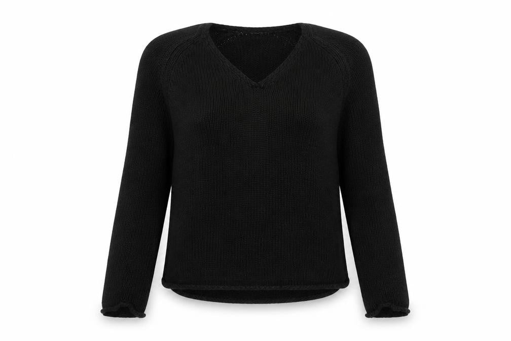 H&M Womens Black   Pullover Jumper Size XS