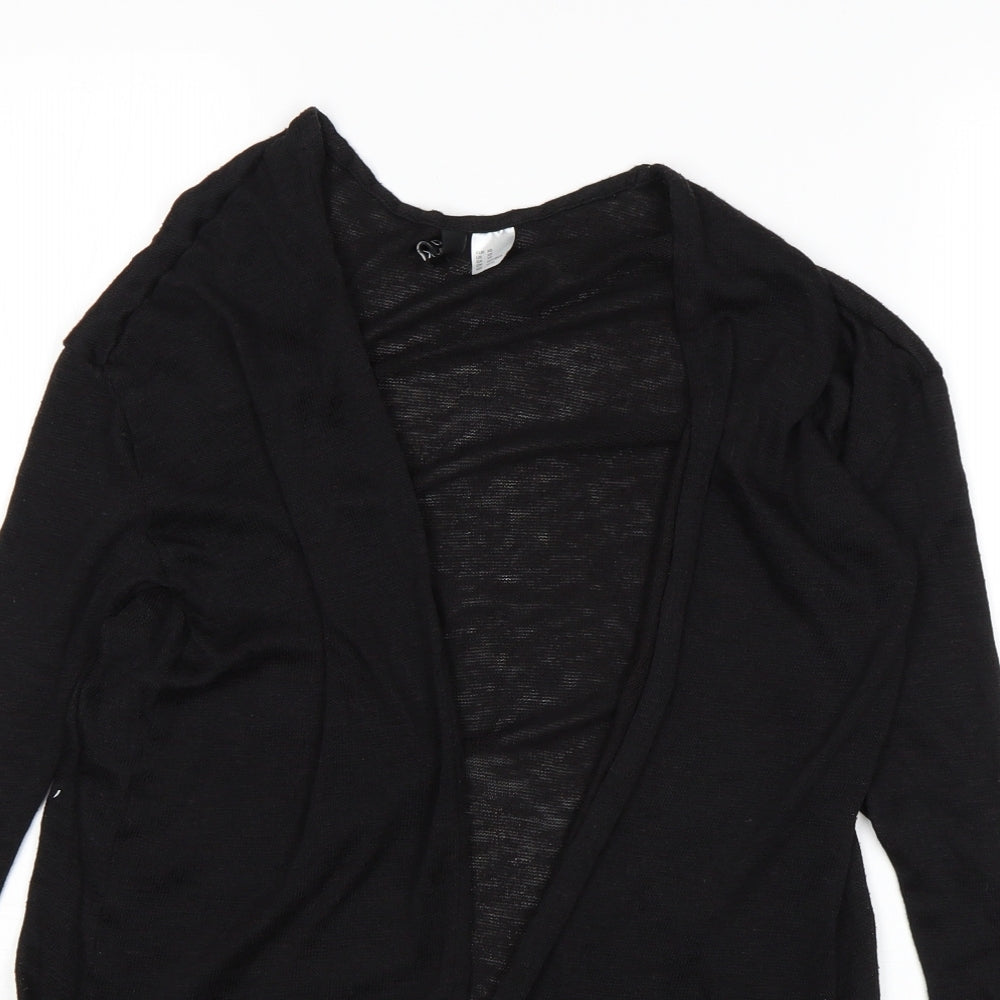 H&M Womens Black   Wrap Jumper Size XS