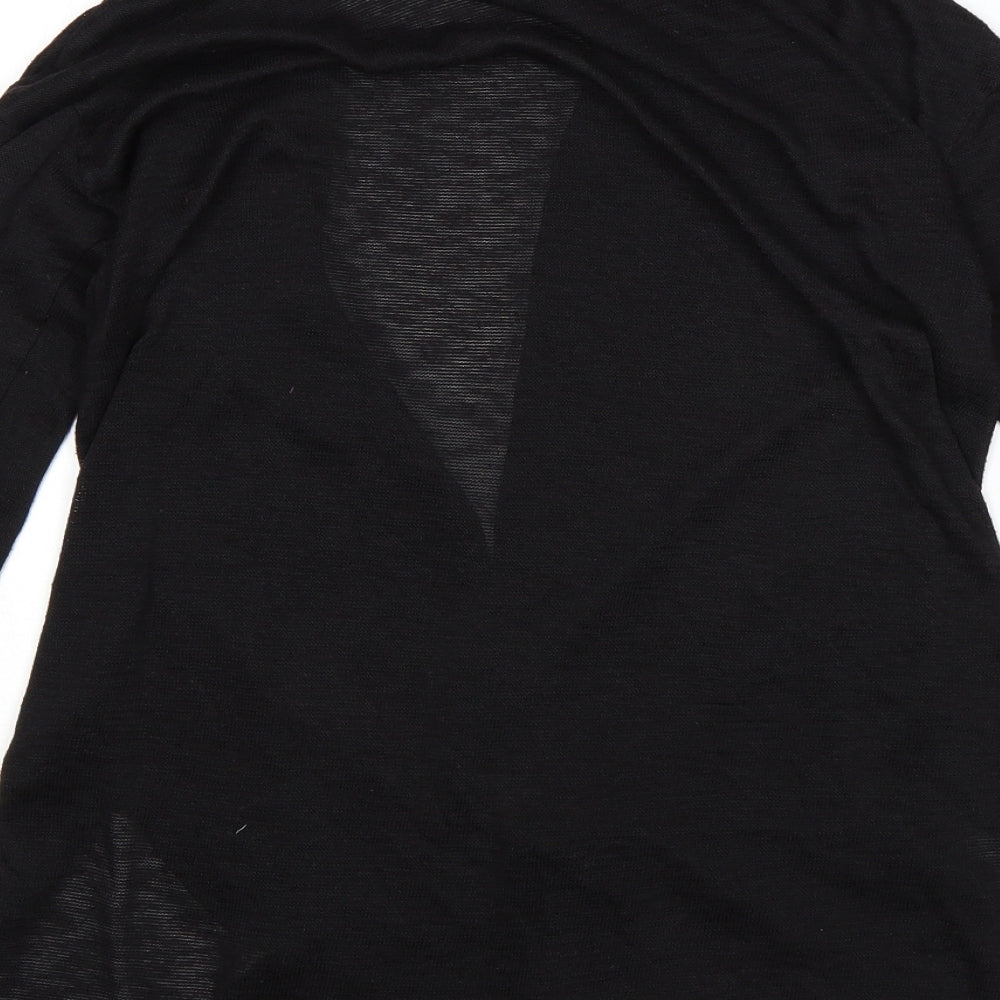 H&M Womens Black   Wrap Jumper Size XS