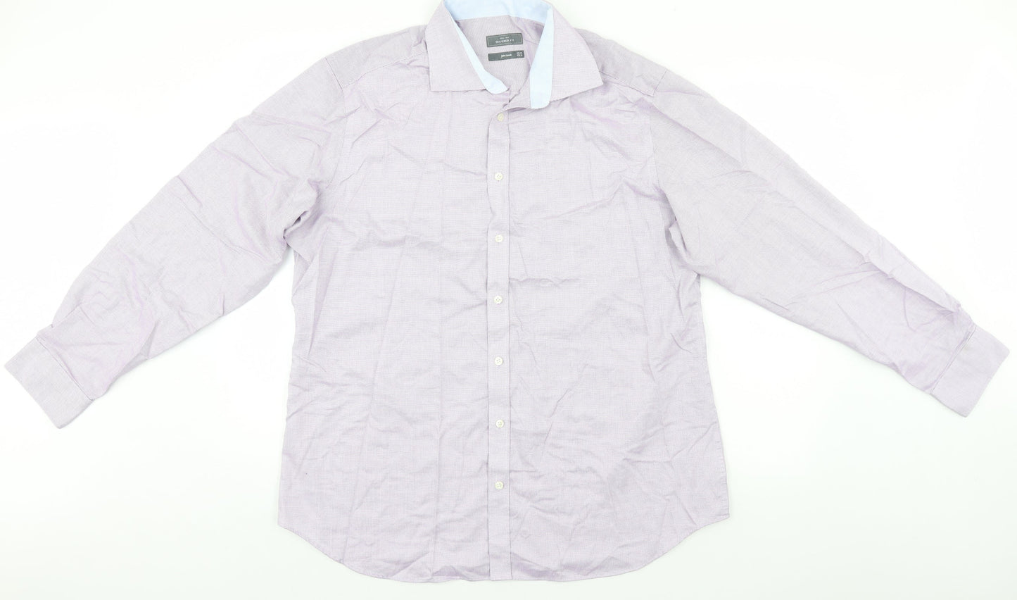 John Lewis Mens Blue    Button-Up Size L