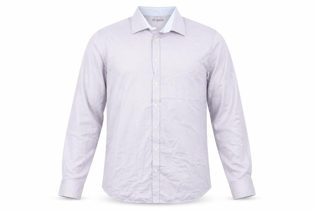 John Lewis Mens Blue    Button-Up Size L