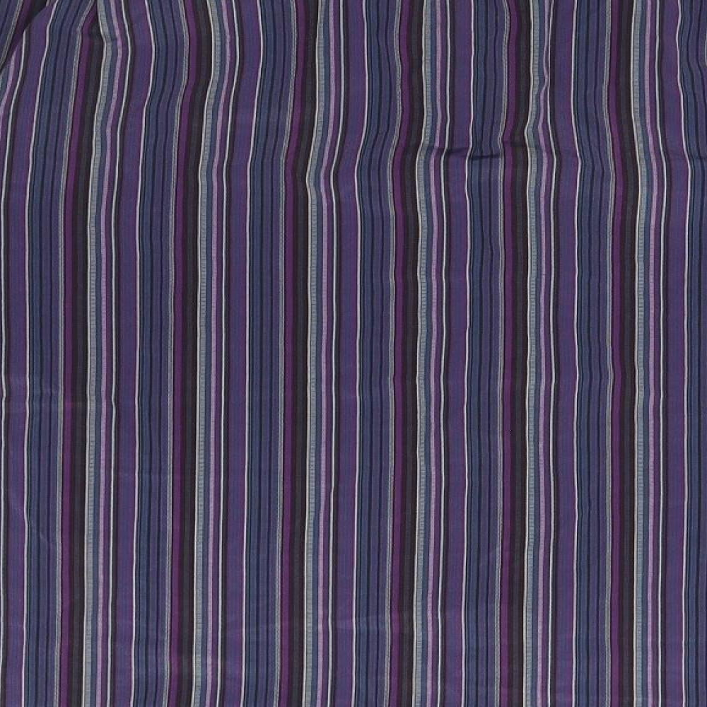 NEXT Mens Blue Striped   Button-Up Size L