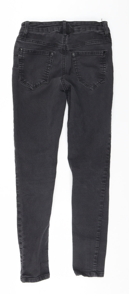 Miss Selfridge Womens Black   Skinny Jeans Size 8 L25 in