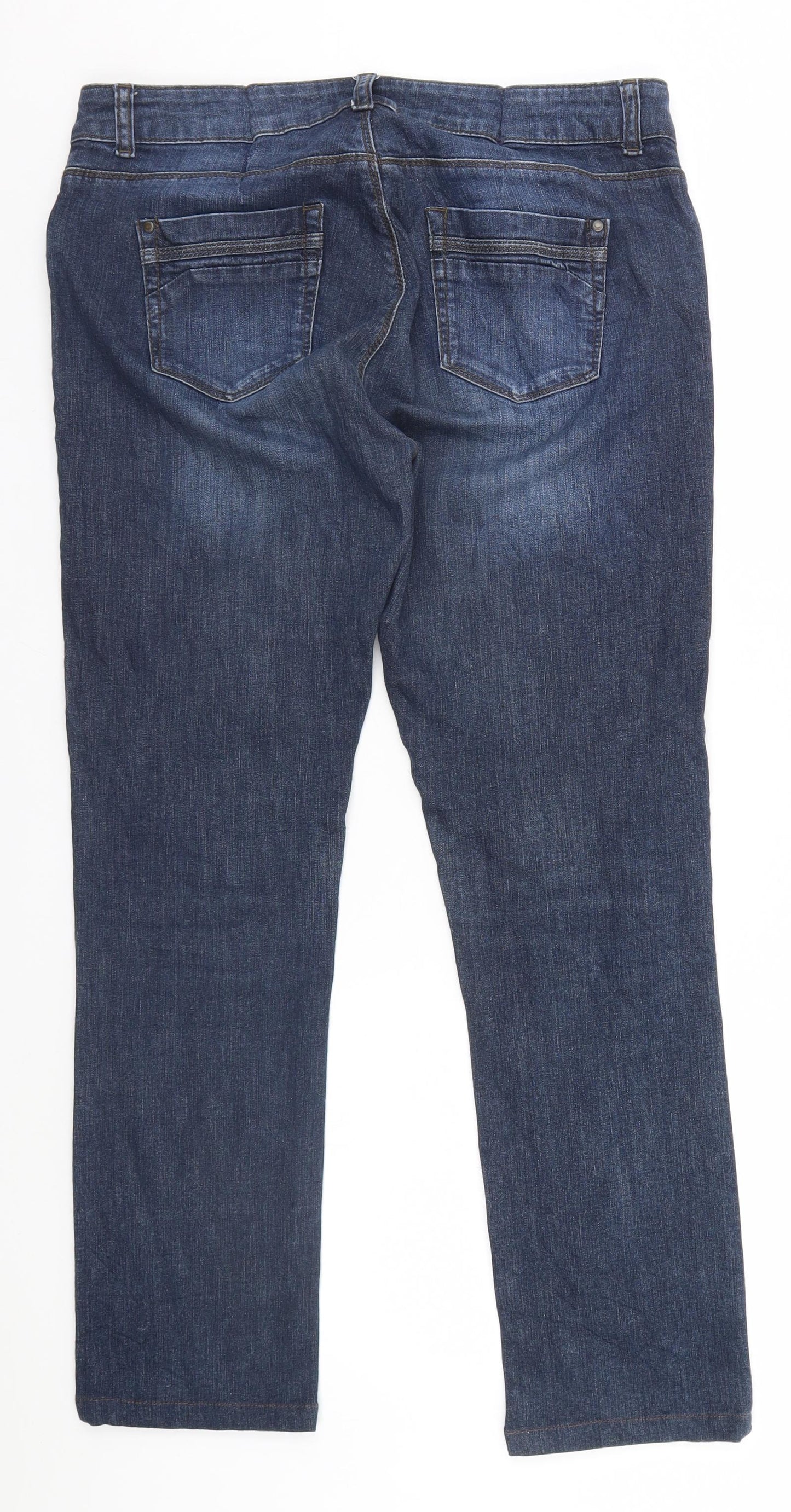 Camaïeu Womens Blue   Skinny Jeans  L27 in