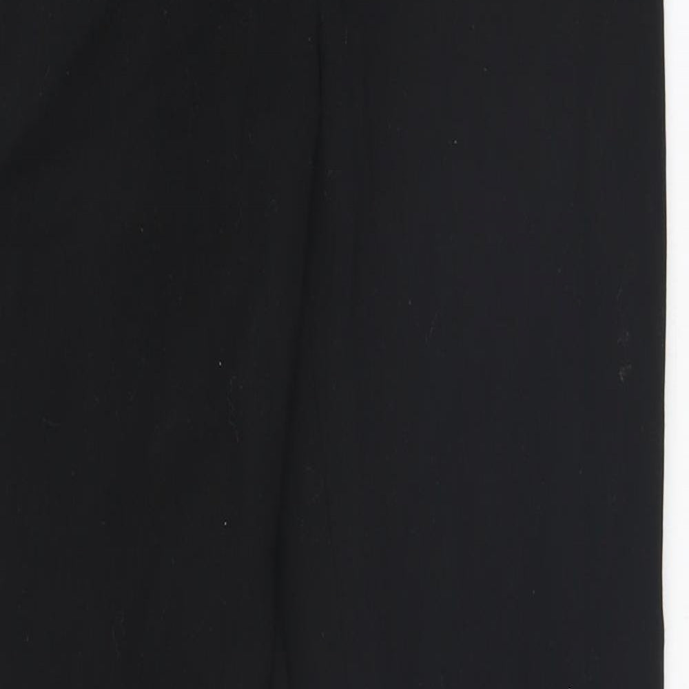 H&M Womens Black   Trousers  Size 10 L31 in