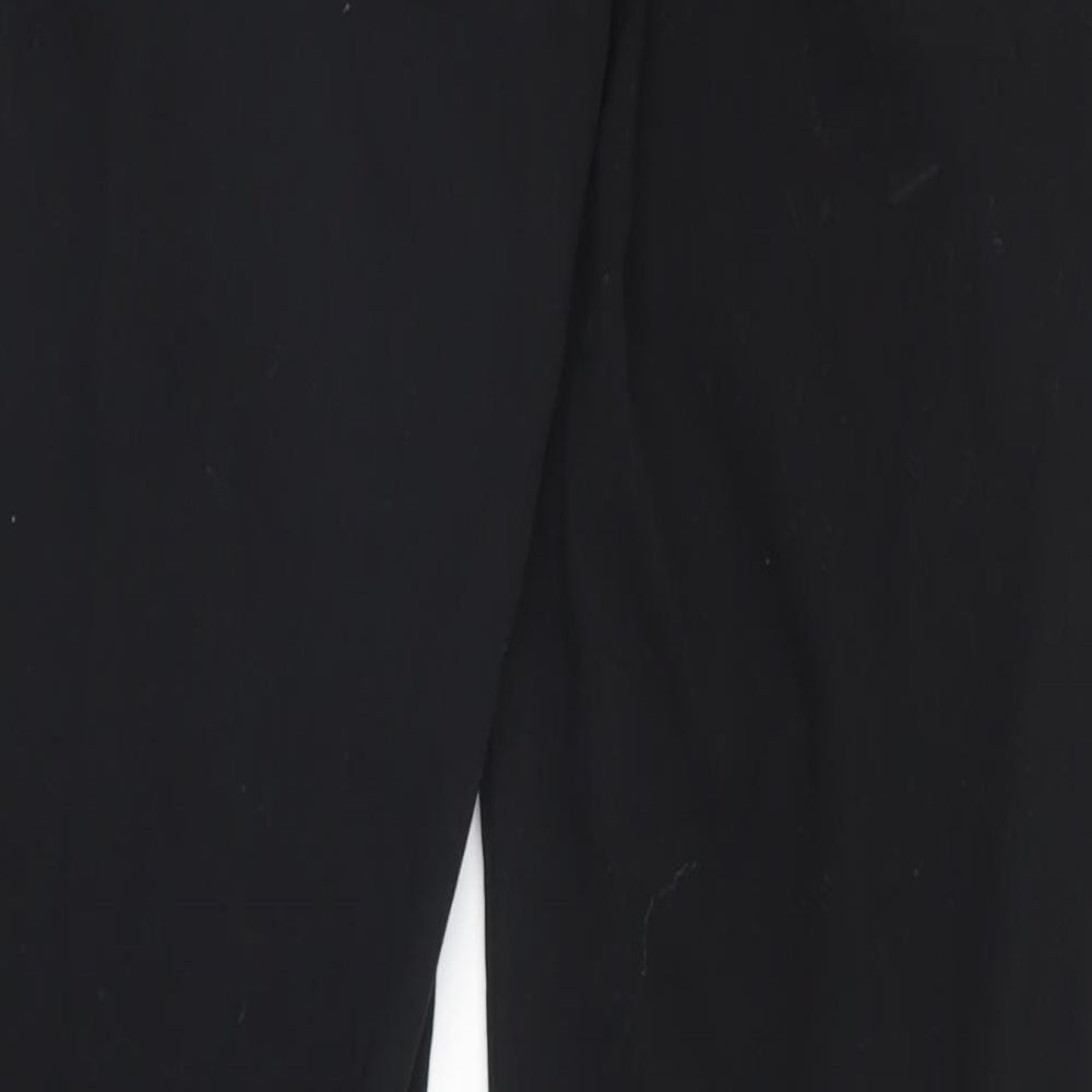 H&M Womens Black   Trousers  Size 10 L31 in
