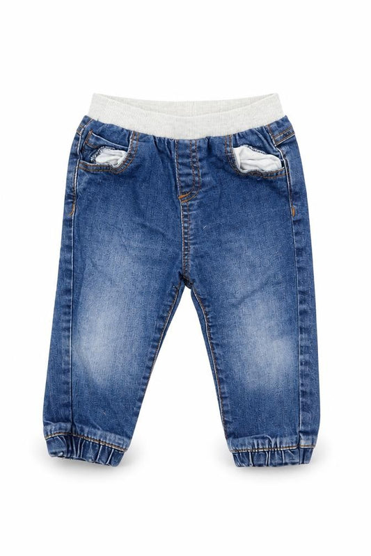 Matalan Baby Blue  Denim Jogger Jeans Size 9 Months