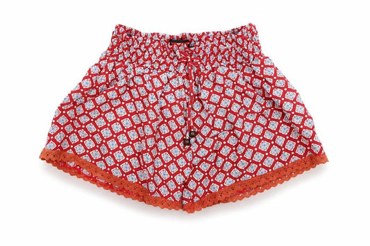 Cactus Club Girls Red    Shorts Size M