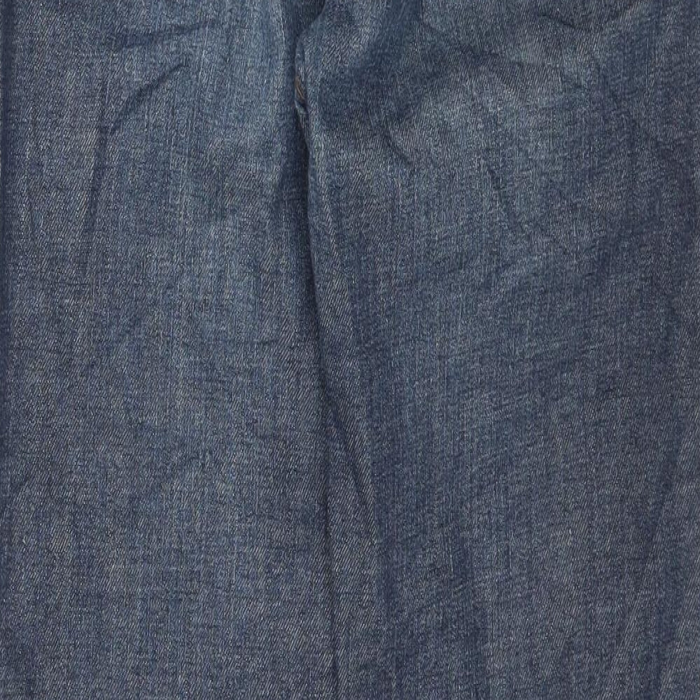 C Denim Womens Blue  Denim Straight Jeans Size 8 L31 in