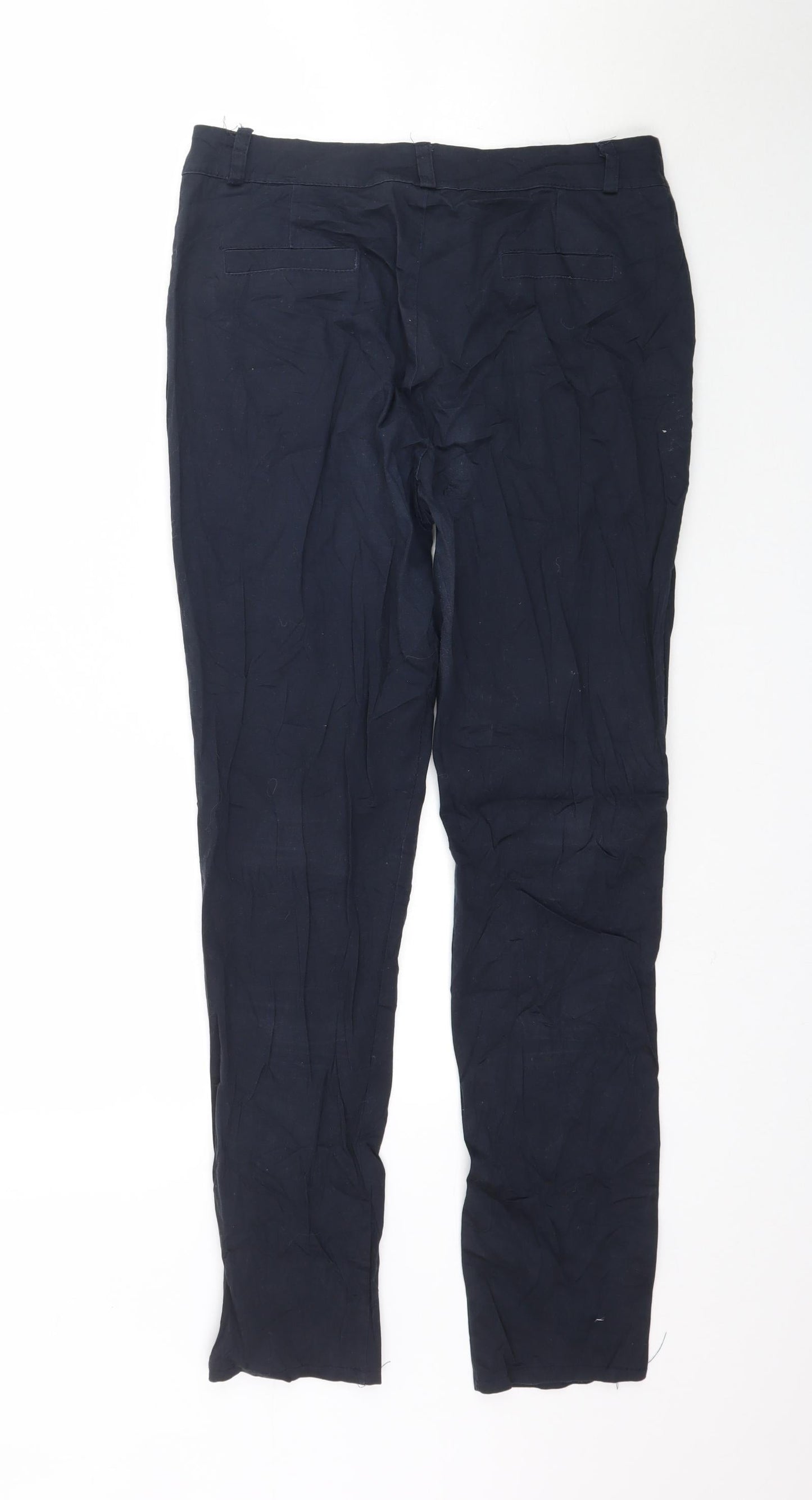 Preworn Womens Blue   Trousers  Size L L29 in
