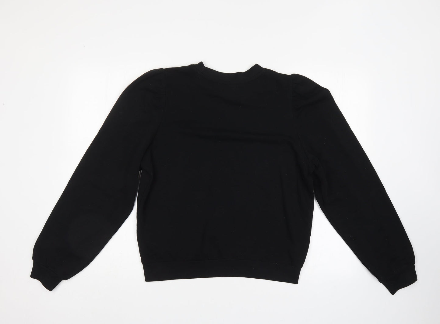 Divided Womens Black   Pullover Sweatshirt Size M