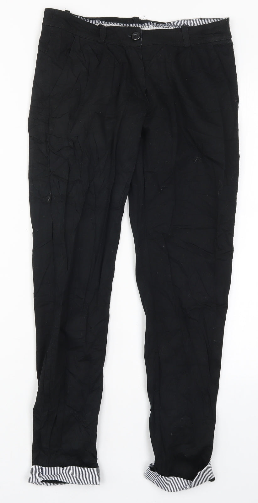 Preworn Womens Black   Trousers  Size S L26 in