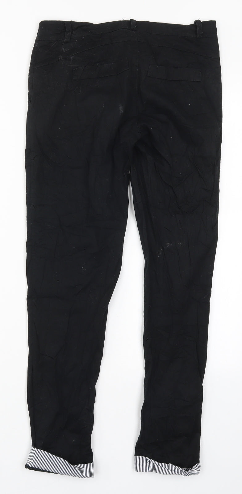 Preworn Womens Black   Trousers  Size S L26 in
