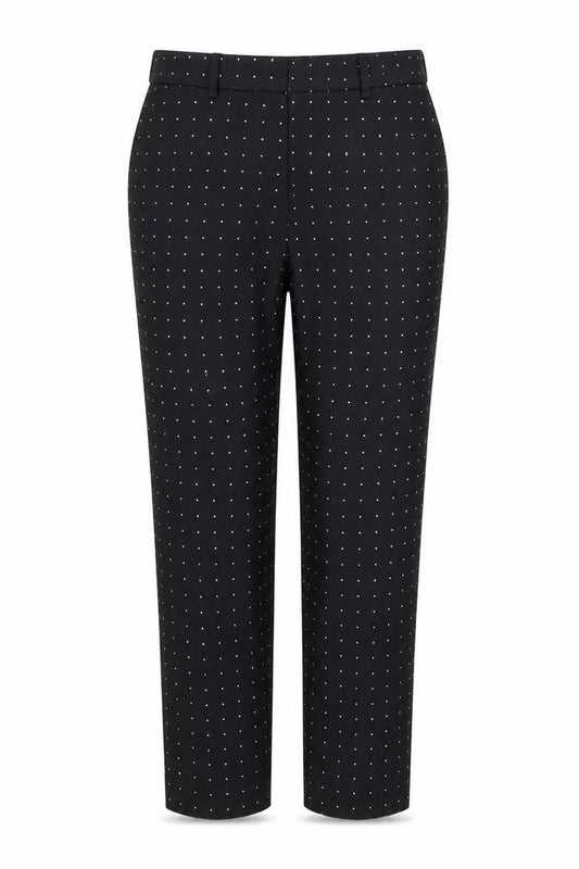 Zara Womens Black Geometric  Trousers  Size M L26 in