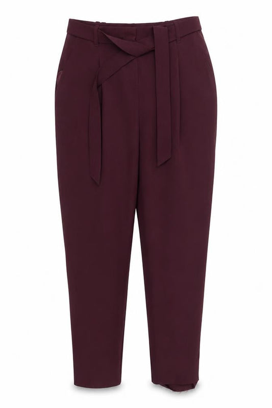 NEXT Womens Purple   Trousers  Size 12 L26 in - Plum Coloured