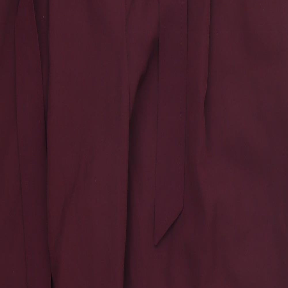 NEXT Womens Purple   Trousers  Size 12 L26 in - Plum Coloured