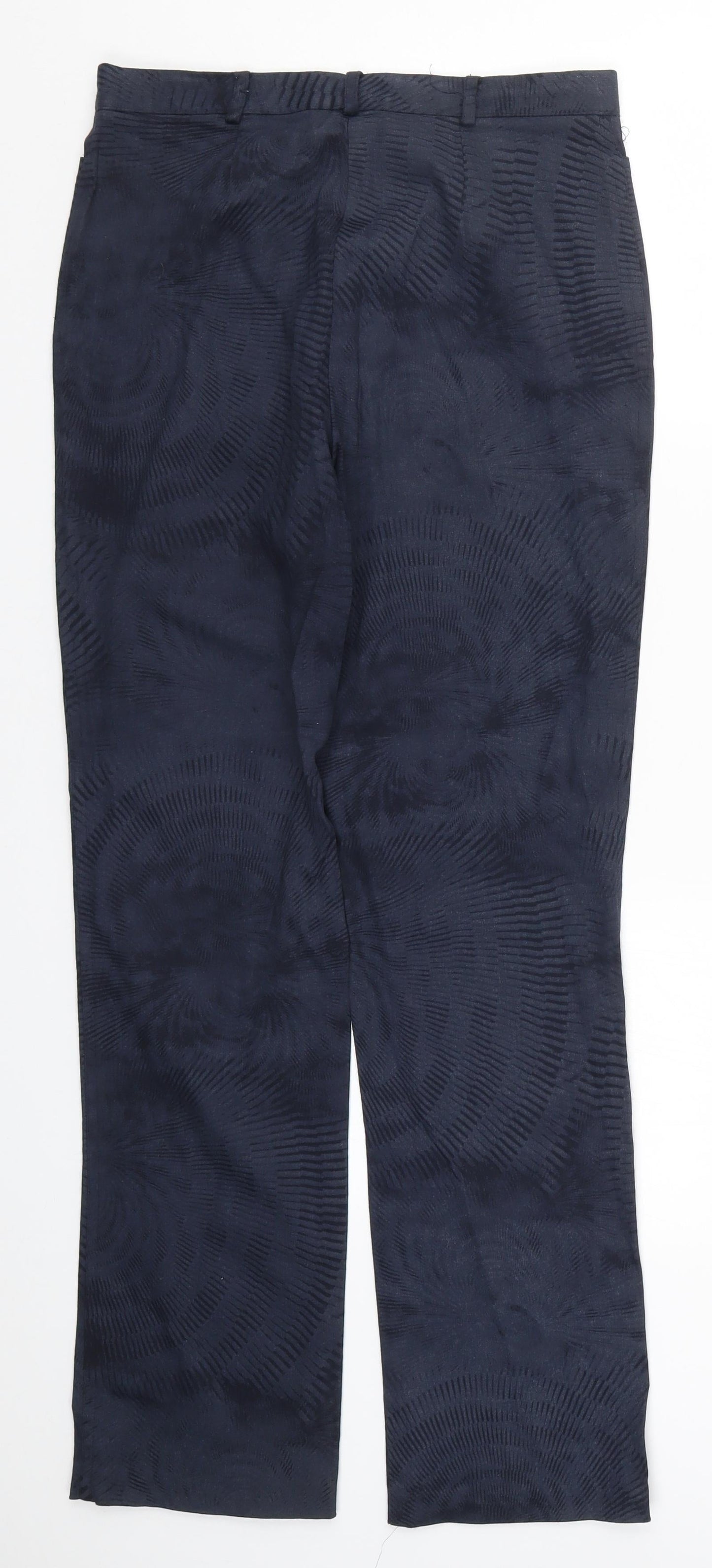 Principles Womens Blue   Trousers  Size 12 L29 in - Abstract