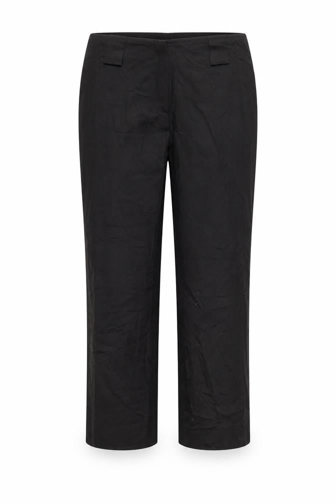 Styl Fashion Womens Black   Cropped Trousers Size 14 L25 in
