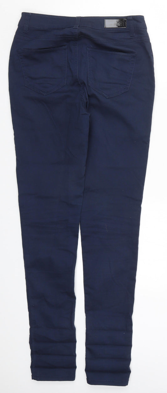 VERO MODA Womens Blue  Denim Skinny Jeans Size 26 in L32 in