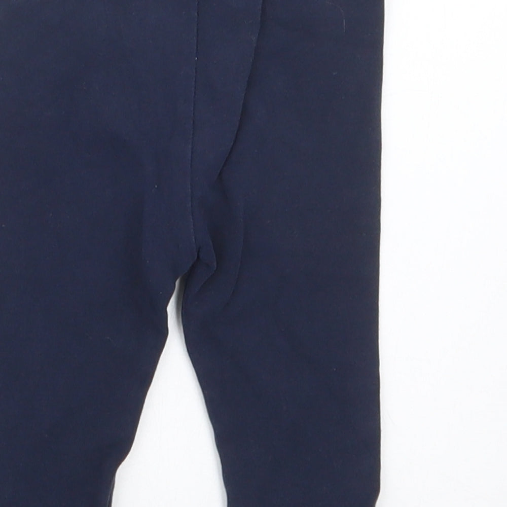 NEXT Girls Blue   Capri Trousers Size 6-9 Months