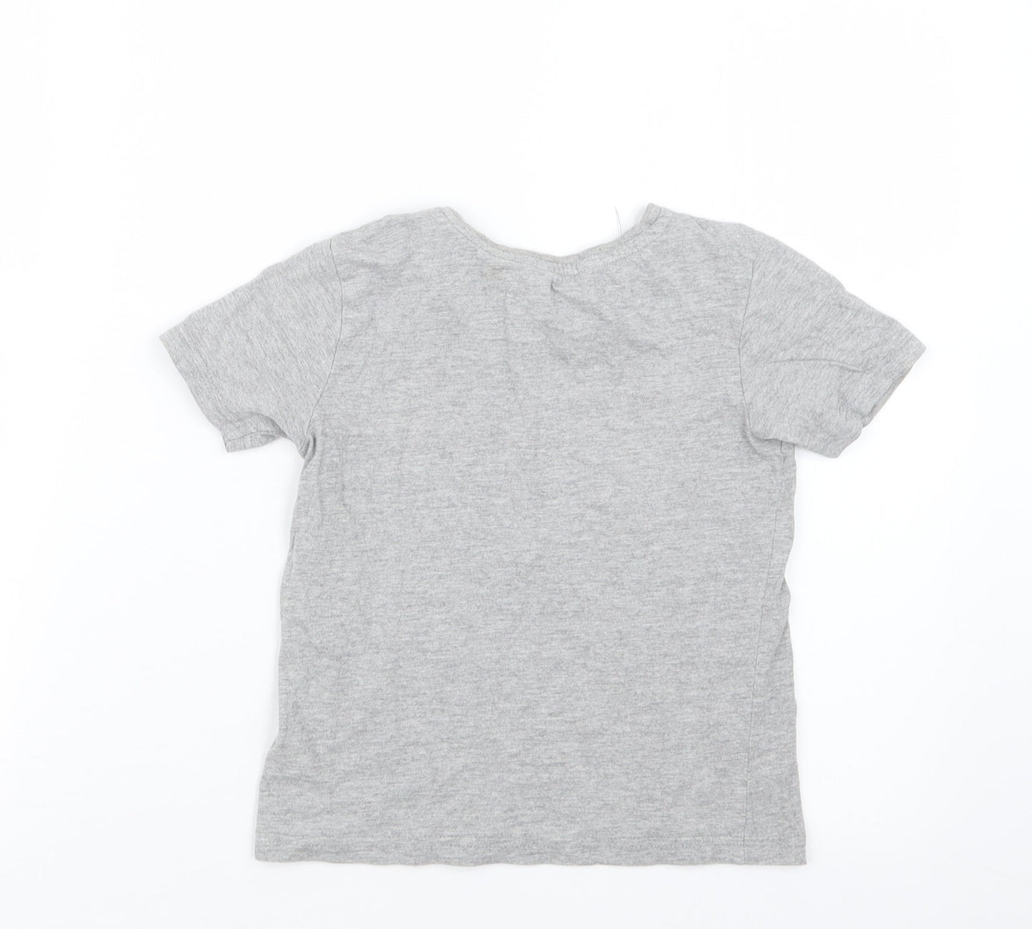 George Boys Grey   Basic T-Shirt Size 5-6 Years