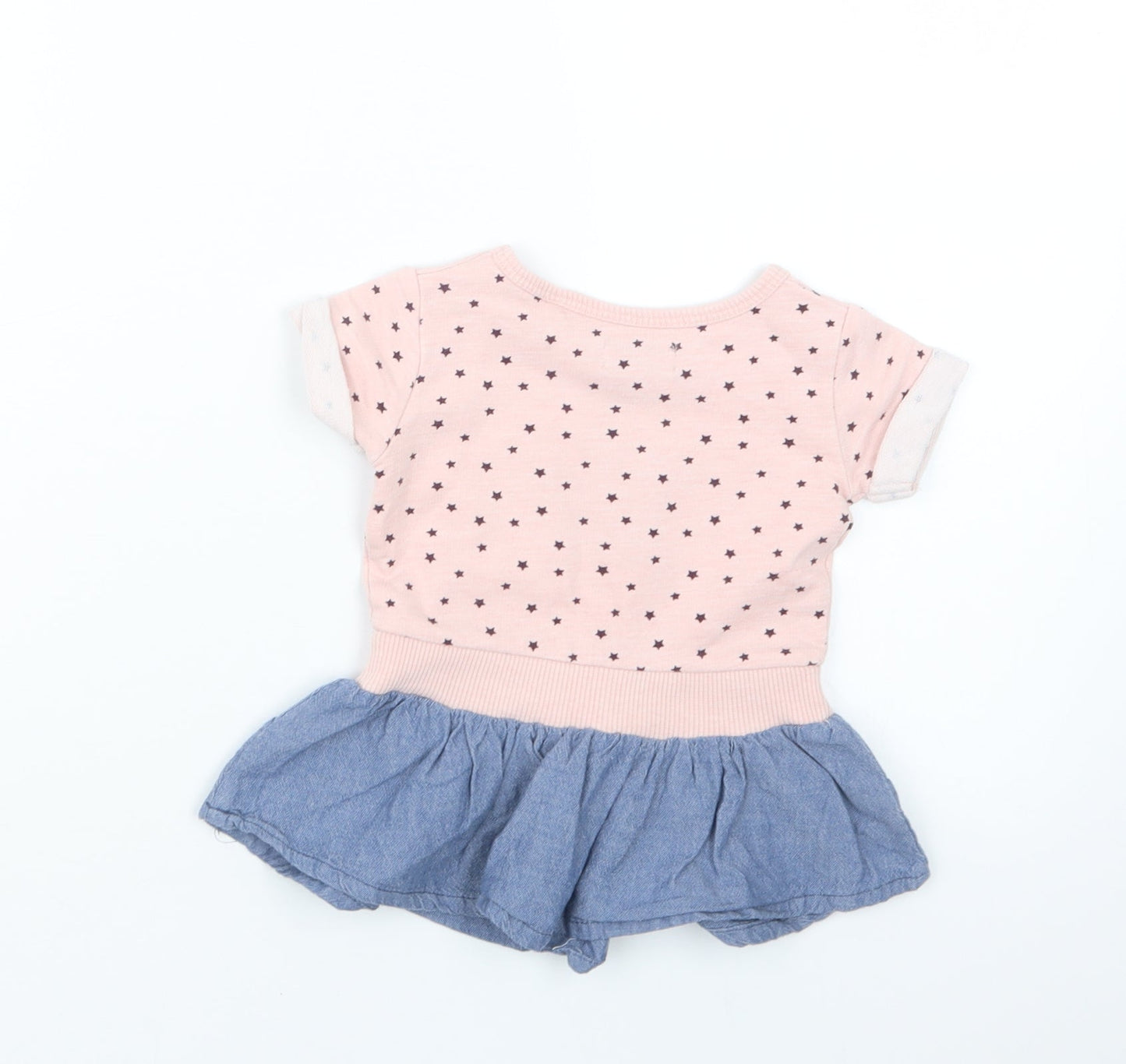 NEXT Girls Pink   Basic T-Shirt Size 3-6 Months