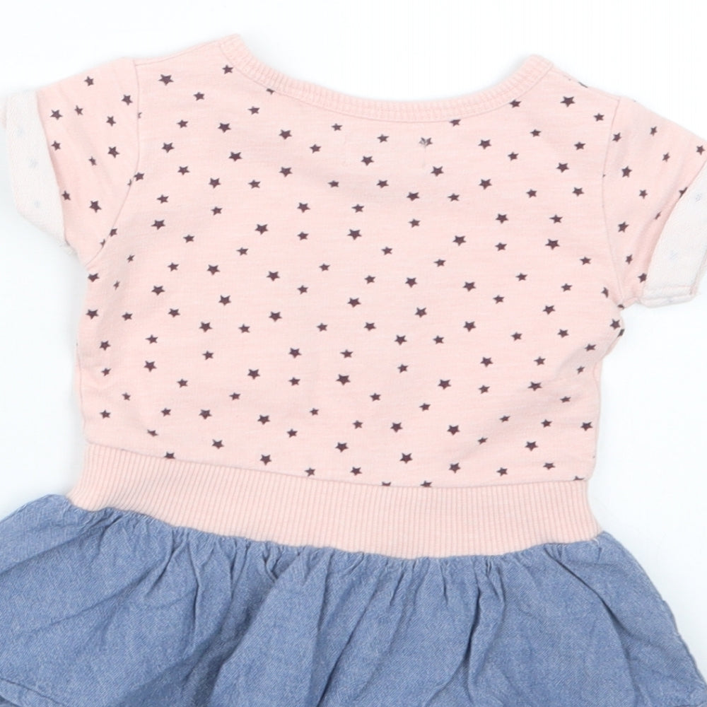 NEXT Girls Pink   Basic T-Shirt Size 3-6 Months