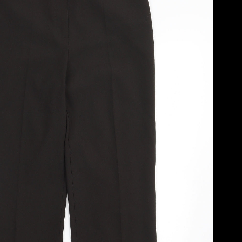 M&S Womens Black   Dress Pants Trousers Size 10 L30 in