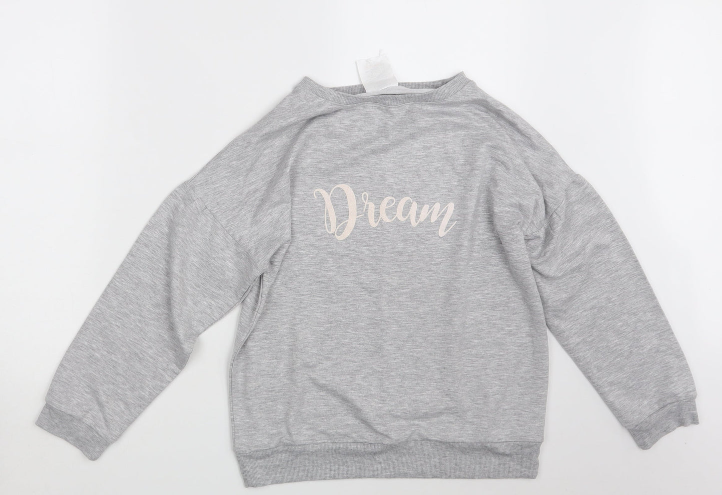 Avenue Womens Grey   Pullover Sweatshirt Size S  - Dream