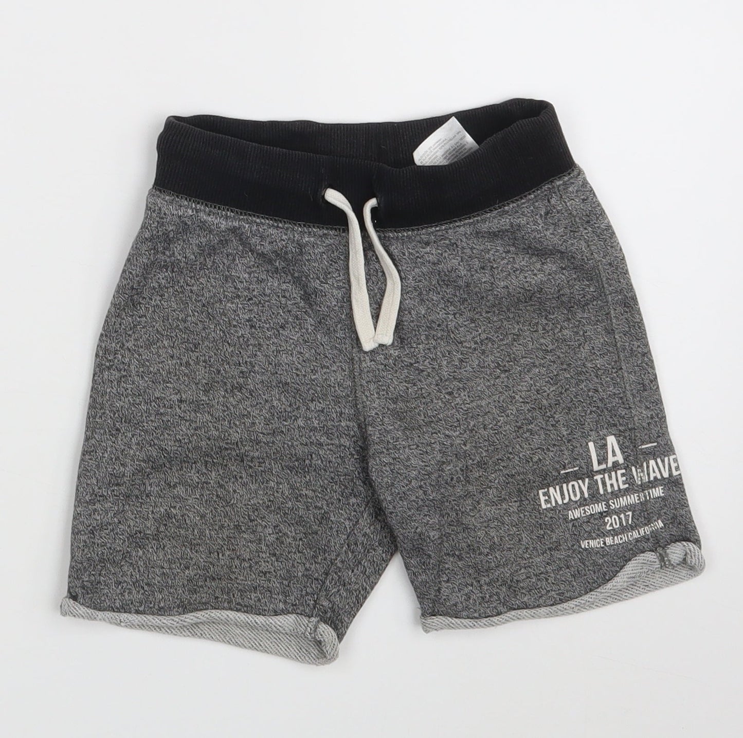 H&M Girls Grey   Sweat Shorts Size 3-4 Years